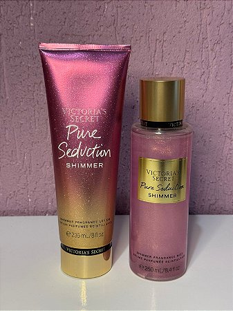 Loção Corporal e Body Splash - Pure Seduction Shimmer - Victoria's Secret