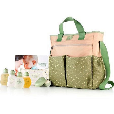 Conjunto mamãe e bebê com bolsa Clearance