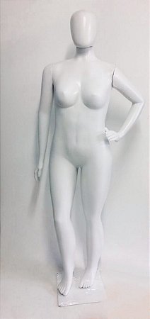 Manequim Feminina Plus size de Plástico