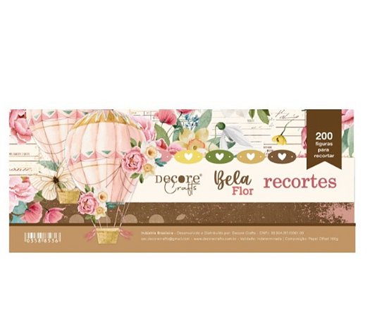 BLOCO RECORTES BELA FLOR