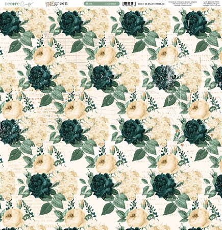 THE GREEN FLORAL - 10 UNID