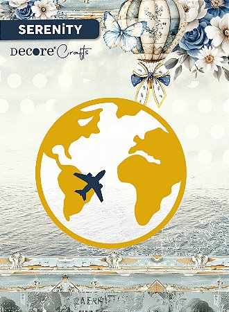 Shaker Box Globo Serenity - 3 unidades