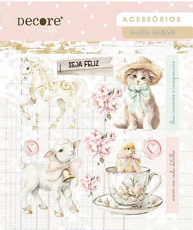 ADESIVO DTF ANIMAIS - 3 UNIDADES