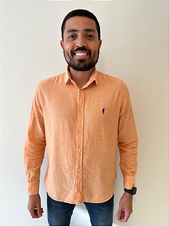 CAMISA ML LINHO SLIM FIT