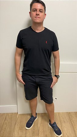 BERMUDA SARJA FLAMÊ