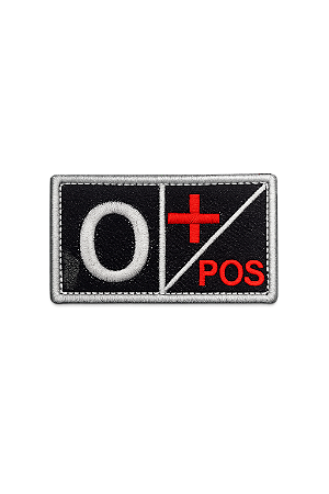 Patch Bordado Raiz Fator RH O+
