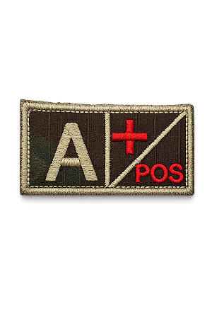 Patch Bordado Raiz Fator RH A +