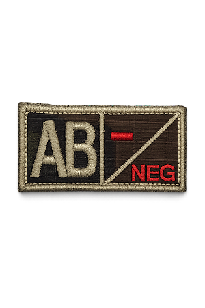 Patch Bordado Raiz Fator RH AB-