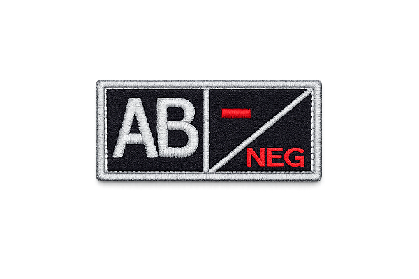 Patch Bordado Raiz Fator RH AB-