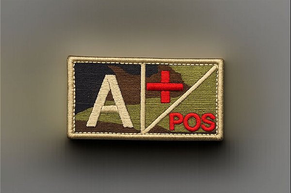 Patch Bordado Raiz Fator RH A +