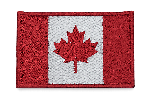 Patch Bandeira Canadá