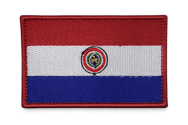 Patch Bandeira Paraguai