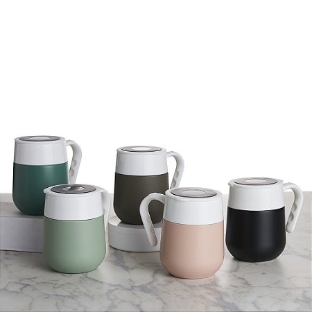 CANECA TÉRMICA COM DISPLAY DE TEMPERATURA - 500 ML