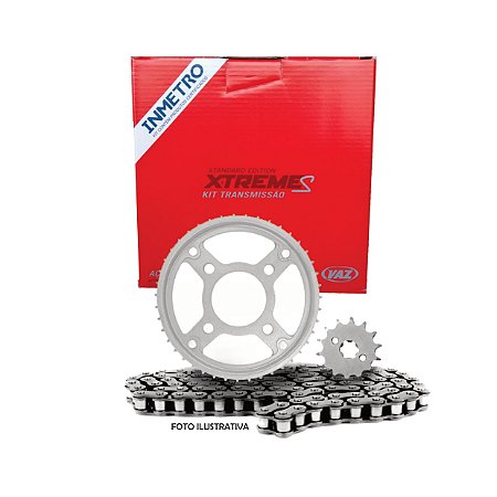 Kit Relação Transmissão Honda Nxr 160bros Xre 190 2015 Vaz Extreme