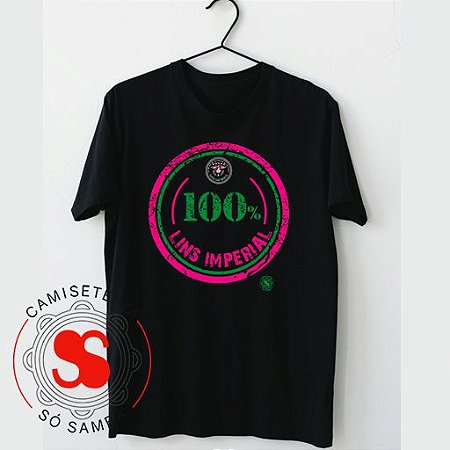CAMISETA 100% LINS IMPERIAL
