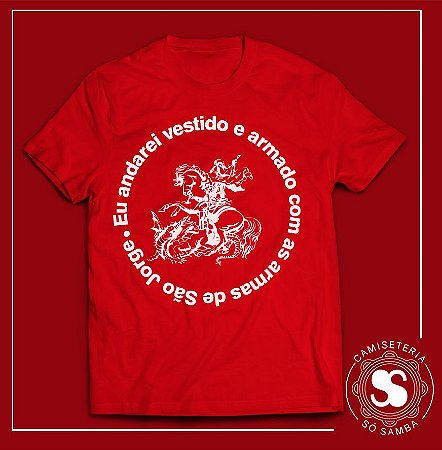 CAMISETA SÃO JORGE ORAÇÃO