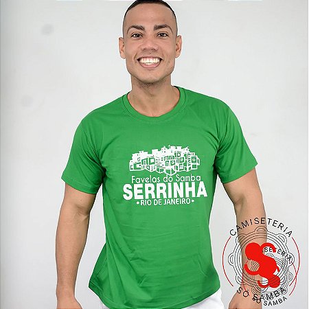 CAMISETA FAVELAS DO SAMBA - SERRINHA (IMPÉRIO SERRANO)
