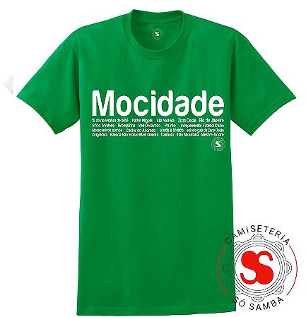 CAMISETA MOCIDADE REFERÊNCIAS