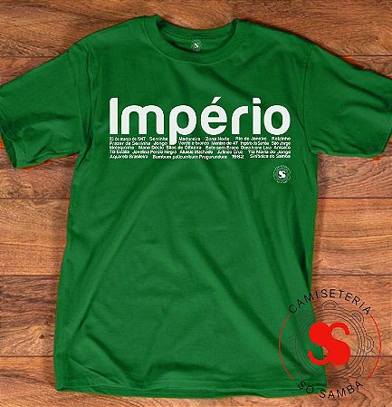 CAMISETA IMPÉRIO E SUAS REFERÊNCIAS