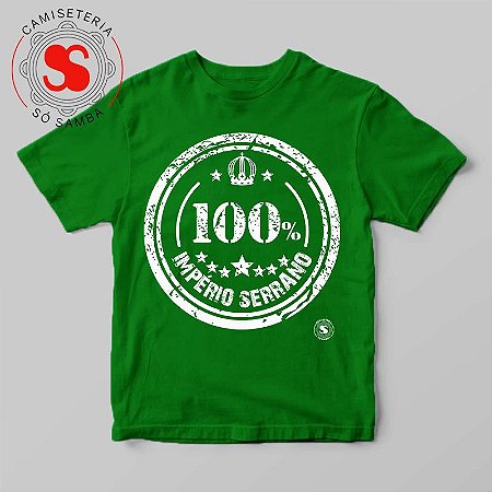 CAMISETA 100% IMPÉRIO SERRANO