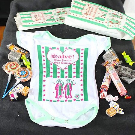 BODY INFANTIL COSME E DAMIÃO