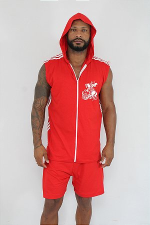 CONJUNTO MASCULINO COM VIÉS SÃO JORGE