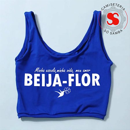 TOP CROPPED BEIJA-FLOR