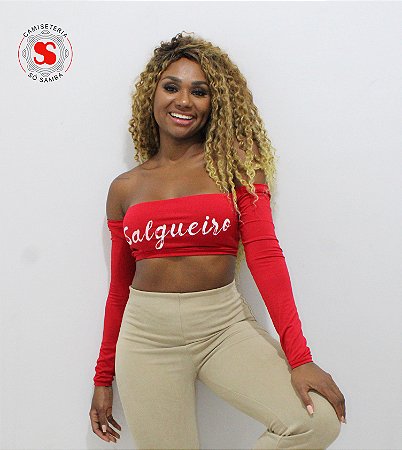 TOP FAIXA COM MANGAS LONGAS SALGUEIRO