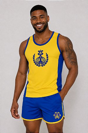 CONJUNTO REGATA E SHORT MASCULINO TUIUTI