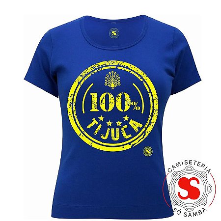 Camiseta 100% Unidos da Tijuca - CAMISETERIA SÓ SAMBA