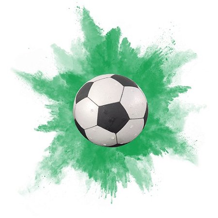 Bola Futebol para Chá Revelação 300g de Cor Explosão