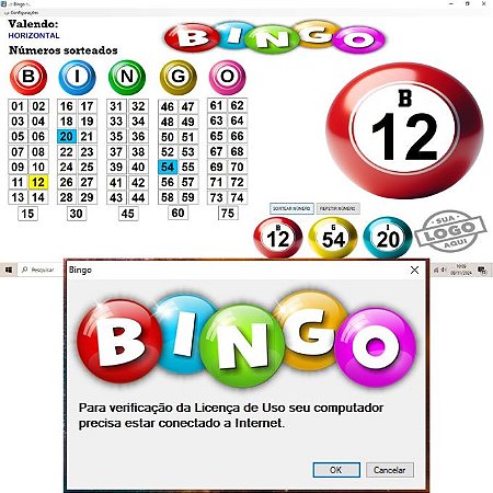 Sistema Para Cantar Bingo Familiar (licença 2 Meses)