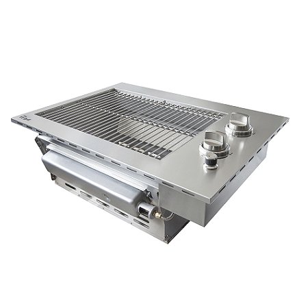 Churrasqueira A Gás Infrared De Embutir Inox 304 Cooktop sem tampa