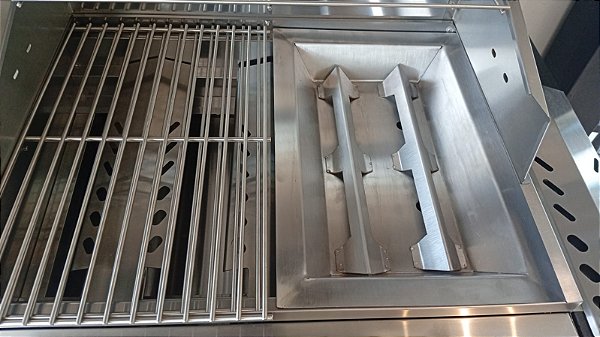 Bandeja para carvão ou pedra vulcanica