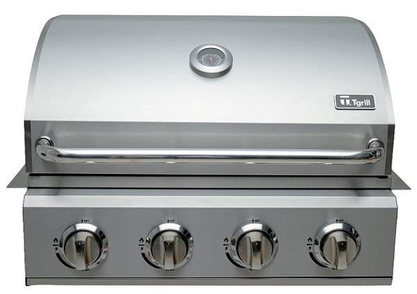 Churrasqueira a gás em inox 4 queimadores modelo Supreme