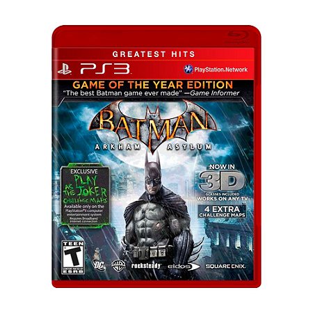 Batman: Arkham Asylum, Games