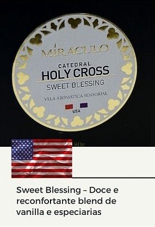 Vela Aromática - Catedrais - Holycross 180G