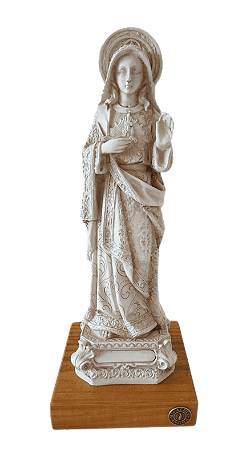 Imagem Imaculado Coração de Maria 20cm