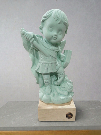 Imagem Arcanjo São Miguel Petit