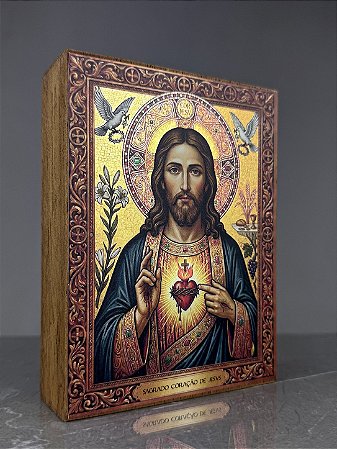 Ícone Sagrado coração de Jesus