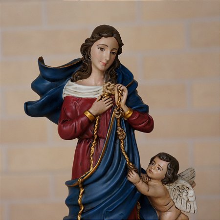 Nossa Senhora Desatadora dos Nós - 32 cm - Acabamento Premium
