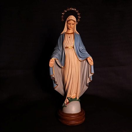 Nossa Senhora das Graças com Resplendor - 36 cm- Acabamento Premium