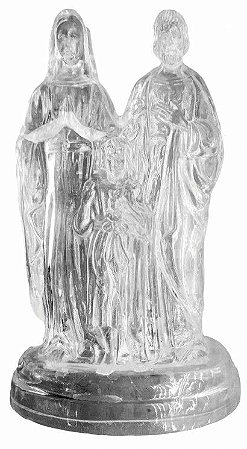 Iluminaria Sagrada Família Acrílico - 11X6,7CM