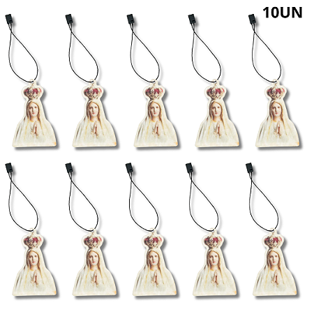 Kit 10 Aromatizante de Nossa Senhora de Fátima - Aroma Limão