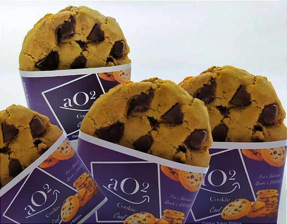KIT BISCOITO - 10 Cookies Tradicionais 65g