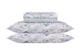 jogo de cama casal duplo realce prémium  04 peças