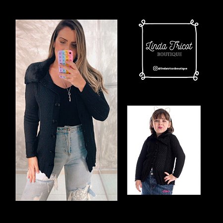cardigan mae e filha
