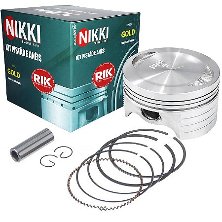 Pistão com Anéis Bros CG Titan Fan 150 2004 à 2016 4,00MM