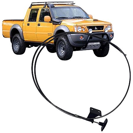 Cabo Capô L200 2.5 GL GLS SAVANA 1996 a 2006 - Com Alavanca (L200 Quadrada)