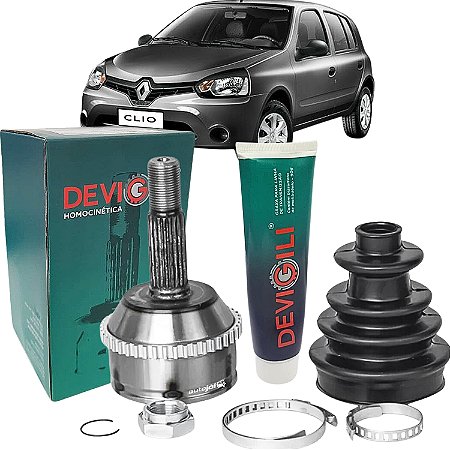 Junta Homocinética Clio 1.0 16V 2013 a 2016 Com Freio ABS (21X21)